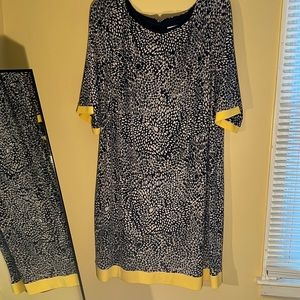 CJ Banks printed dress - 22W in size